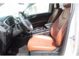 2017 Ford Edge Titanium Cognac Interior