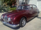 1967 Burgundy Jaguar MK2 Saloon #138489729