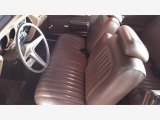 1972 Pontiac LeMans Coupe Saddle Interior