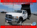 2018 Bright White Ram 5500 Tradesman Crew Cab 4x4 Chassis #138488476