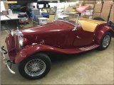 1952 MG TD Roadster Front 3/4 View