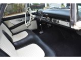 1956 Ford Thunderbird Roadster Black/White Interior