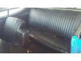 1968 Pontiac GTO Hardtop Coupe Rear Seat
