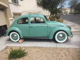 1963 Teal Volkswagen Beetle Coupe #138485266