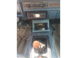 1979 Mercury Bobcat Station Wagon Controls