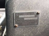 1957 Chevrolet Corvette  Info Tag