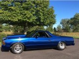 1981 Custom Luxo Blue Metallic Chevrolet El Camino Custom Pro Street #138489690