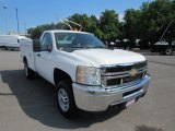 Summit White Chevrolet Silverado 2500HD in 2011