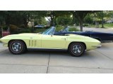 1966 Sunfire Yellow Chevrolet Corvette Sting Ray Convertible #138489679