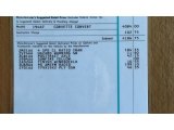 1966 Chevrolet Corvette Sting Ray Convertible Info Tag