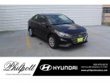 2020 Absolute Black Hyundai Accent SE #138487822