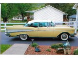 1957 Coronada Gold Chevrolet Bel Air Hard Top #138485878