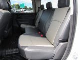 2010 Dodge Ram 2500 SLT Crew Cab Rear Seat