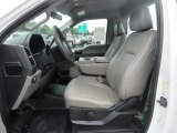 2017 Ford F250 Super Duty XL Regular Cab Medium Earth Gray Interior