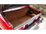 1986 Mercedes-Benz SL Class 560 SL Roadster Trunk