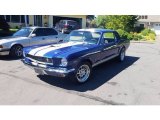 Sonic Blue Ford Mustang in 1966