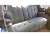 1937 Packard Super Eight Sedan Rear Seat
