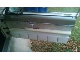 1962 Ford Thunderbird 2 Door Coupe Door Panel
