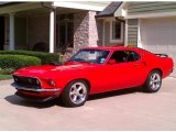 1969 Red Ford Mustang 428 CJ R Code #138485814