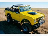 1973 Ford Bronco Canary Yellow