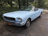 Arcadian Blue Ford Mustang in 1966