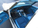 1969 Chevrolet Corvette Coupe Bright Blue Interior