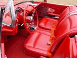 1961 Chevrolet Corvette Convertible Red Interior