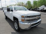 2018 Chevrolet Silverado 3500HD Work Truck Double Cab 4x4 Front 3/4 View