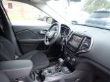 2020 Jeep Cherokee Latitude Black Interior