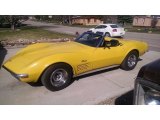 1971 Sunflower Yellow Chevrolet Corvette Stingray Convertible #138485101