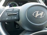 2020 Hyundai Sonata Blue Hybrid Steering Wheel