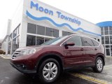 2012 Basque Red Pearl II Honda CR-V EX-L 4WD #138487736