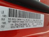 2019 Compass Color Code for Red-Line Pearl - Color Code: PRM