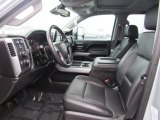 2016 Chevrolet Silverado 2500HD LTZ Crew Cab 4x4 Jet Black Interior