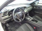 2018 Honda Civic Sport Touring Hatchback Black Interior
