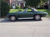 Goodwood Green Chevrolet Corvette in 1967