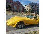 1981 Chevrolet Corvette Yellow