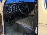 1978 Ford F150 Custom SuperCab Saddle Interior