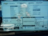 2020 Chevrolet Spark LT Window Sticker