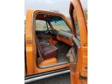 1976 Chevrolet C/K C20 Custom Deluxe Regular Cab Saddle Interior