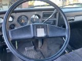 1987 Chevrolet C/K V10 Silverado Regular Cab 4x4 Steering Wheel