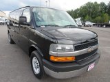 2013 Chevrolet Express LT 3500 Passenger Van Front 3/4 View