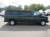 2010 Chevrolet Express Dark Green Metallic