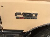 1990 Ford F150 XLT Lariat Regular Cab Marks and Logos