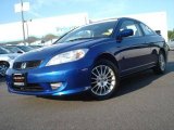 2005 Fiji Blue Pearl Honda Civic EX Coupe #13821540