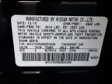 2016 Q50 Color Code for Black Obsidian - Color Code: KH3