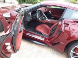 2017 Chevrolet Corvette Grand Sport Coupe Spice Red Interior