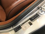 2012 Mercedes-Benz SLS AMG Roadster Info Tag