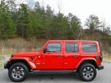 2020 Firecracker Red Jeep Wrangler Unlimited Sahara 4x4 #138486368