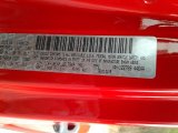 2020 Wrangler Unlimited Color Code for Firecracker Red - Color Code: PRC